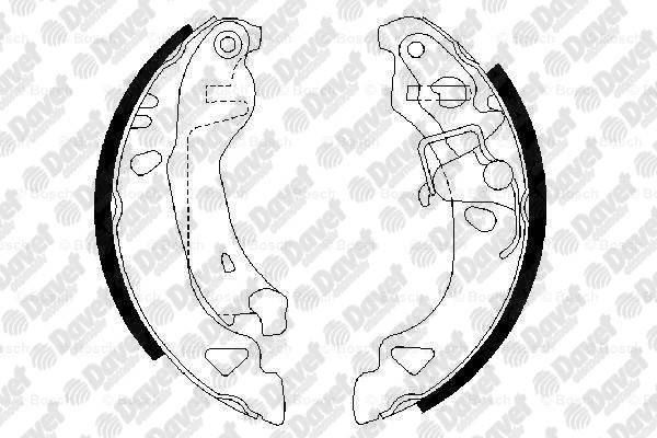 BOSCH 0986487317 Arka Fren Balatasi Pabuc Bravo Brava 98/>